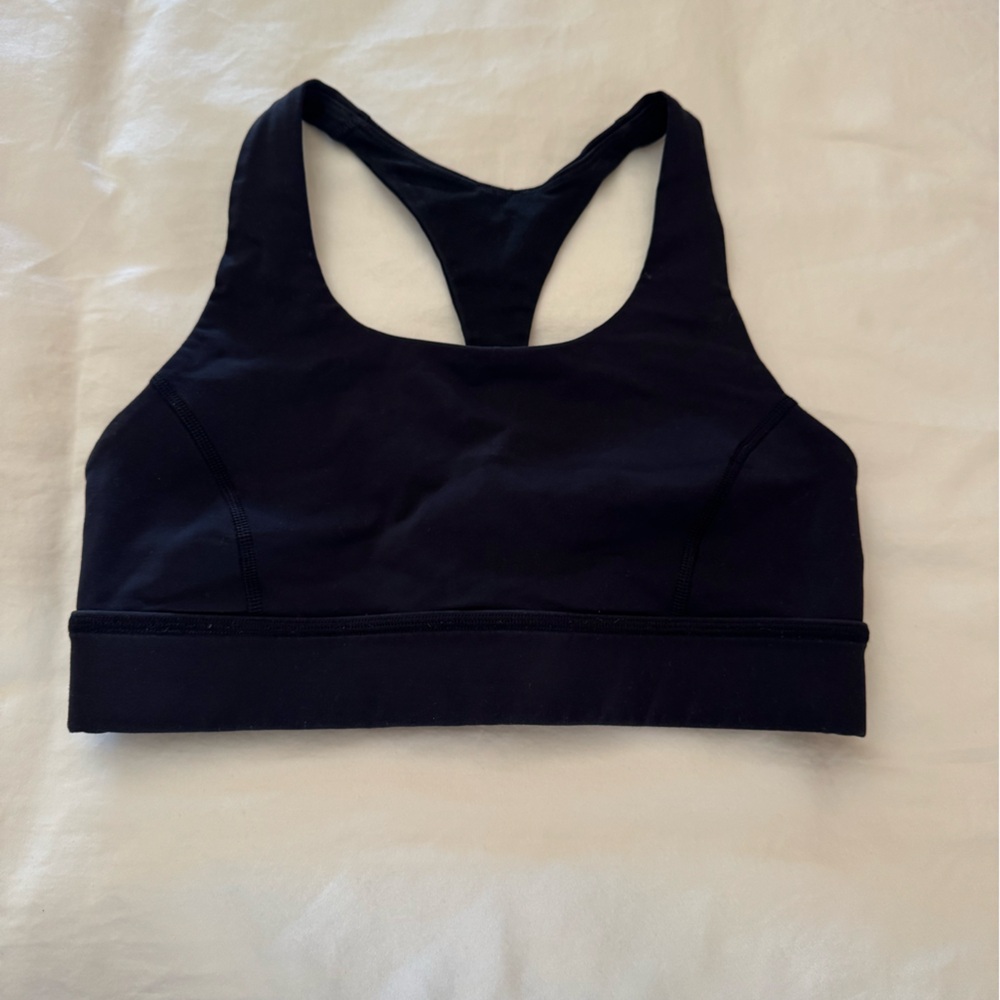 Lululemon Athletica Black Sports Bra Size 6